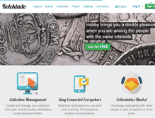 Tablet Screenshot of kolektado.com